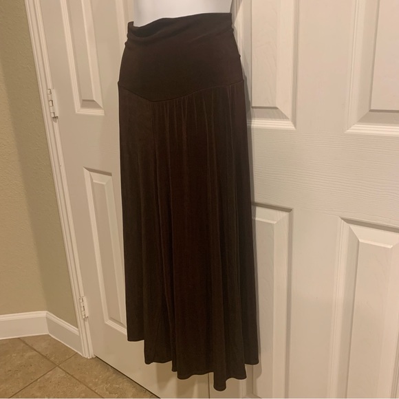 Chocolate brown goucho pants - Picture 6 of 7